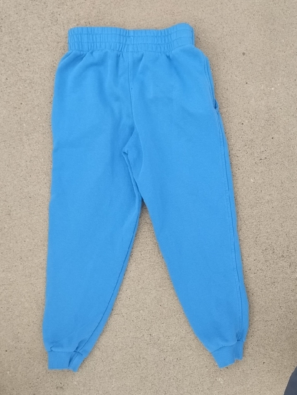 Nike Kids Bright Blue Fleece Joggers In Size S - Picture 7 of 7